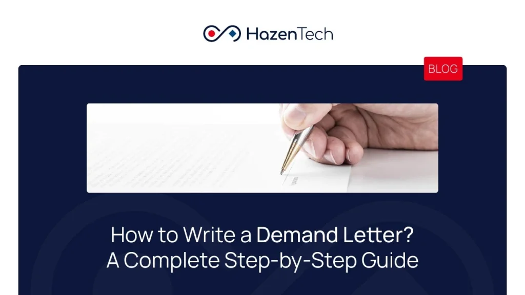 How to Write a Demand Letter