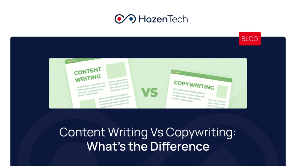 Content Writing Vs Copywriting
